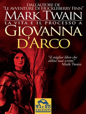 cover image of La vita e il processo a Giovanna D'Arco